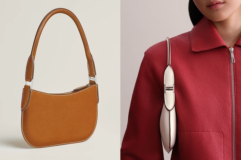 經典的全新進化：Hermès 悄全新半月包 Le Petit Sac 悄悄登場，根本是本季最讓人心動的極簡天花板