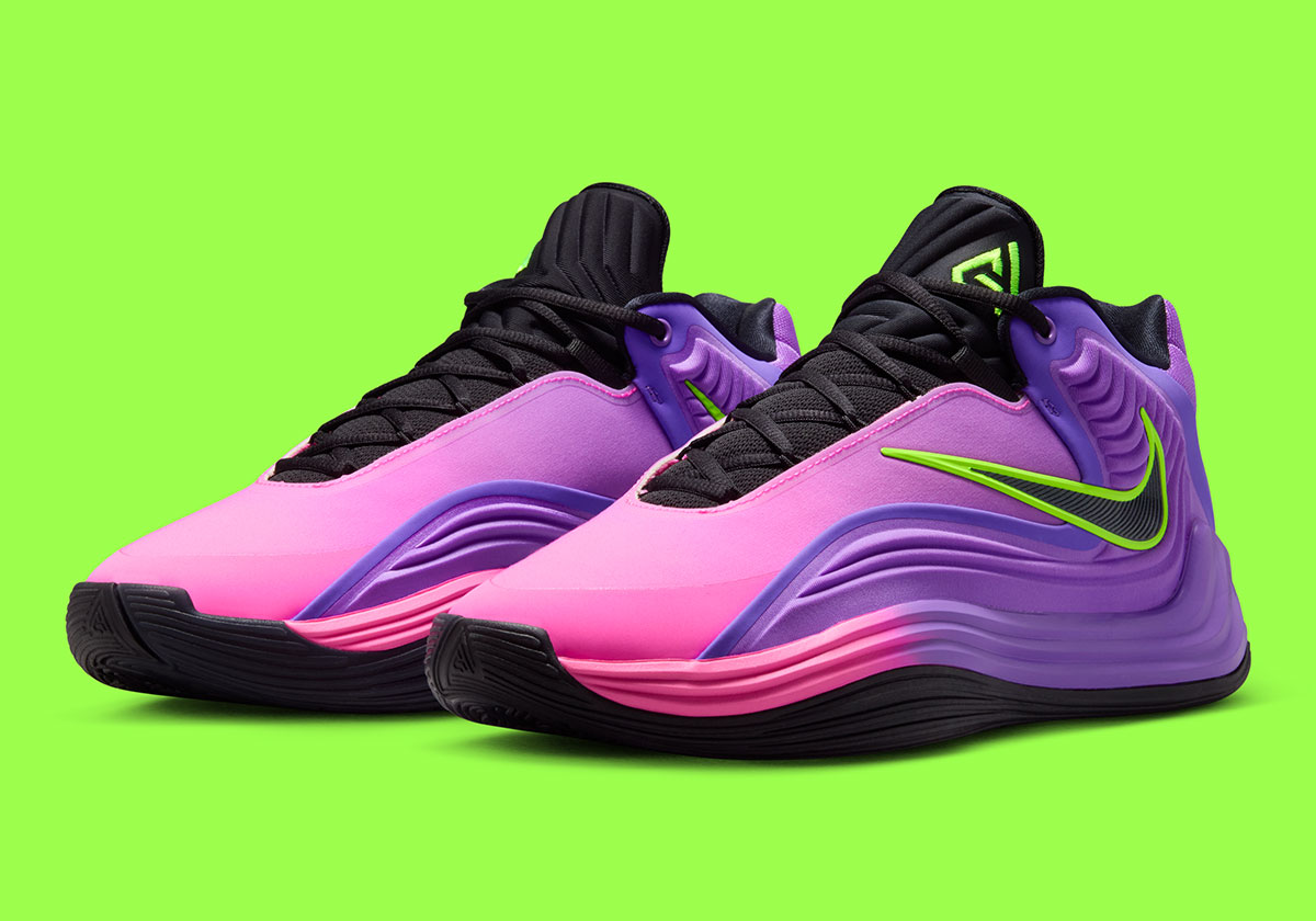 Just Before It Shuts The Lights, The Nike Giannis Freak 7 Embraces A Neon “Fade”