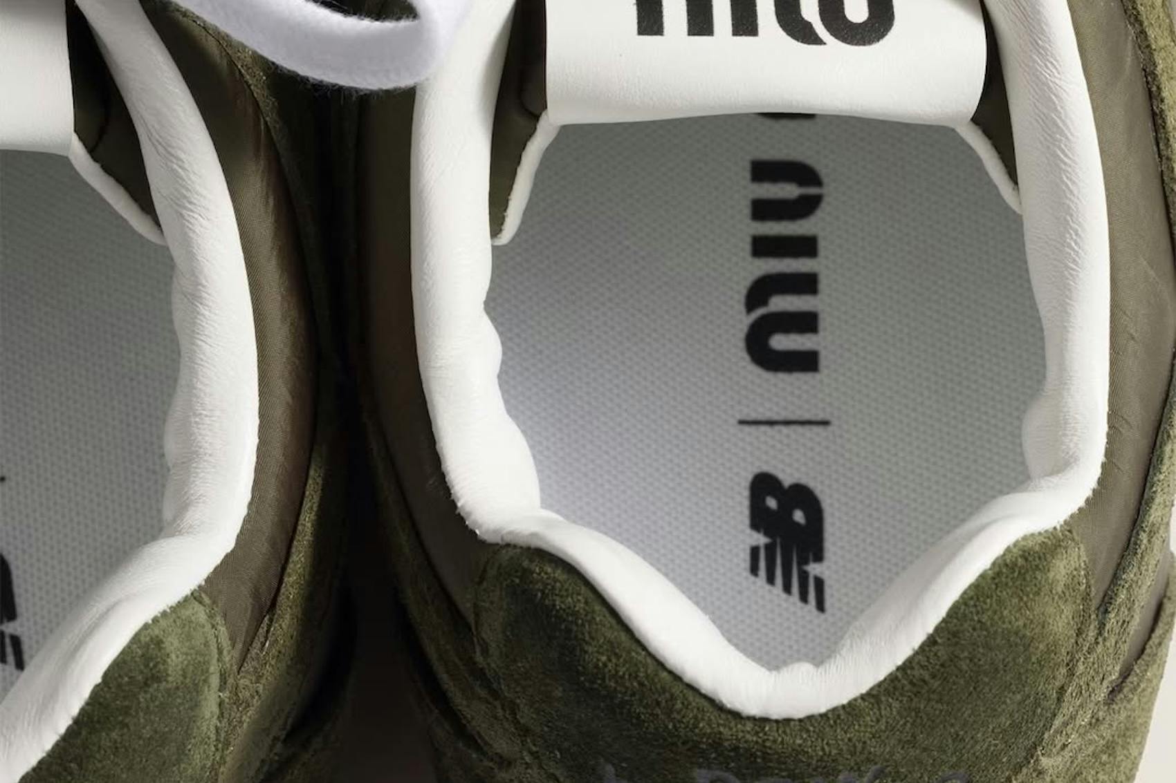 Miu Miu's Gorgeous Green New Balance Sneaker Is Elevated Envy