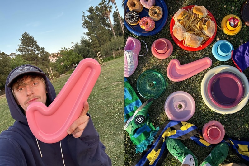 Nike logo 變成粉紅陶瓷家品:Gustaf Westman x Nike 聯名系列,這次能搶到嗎?