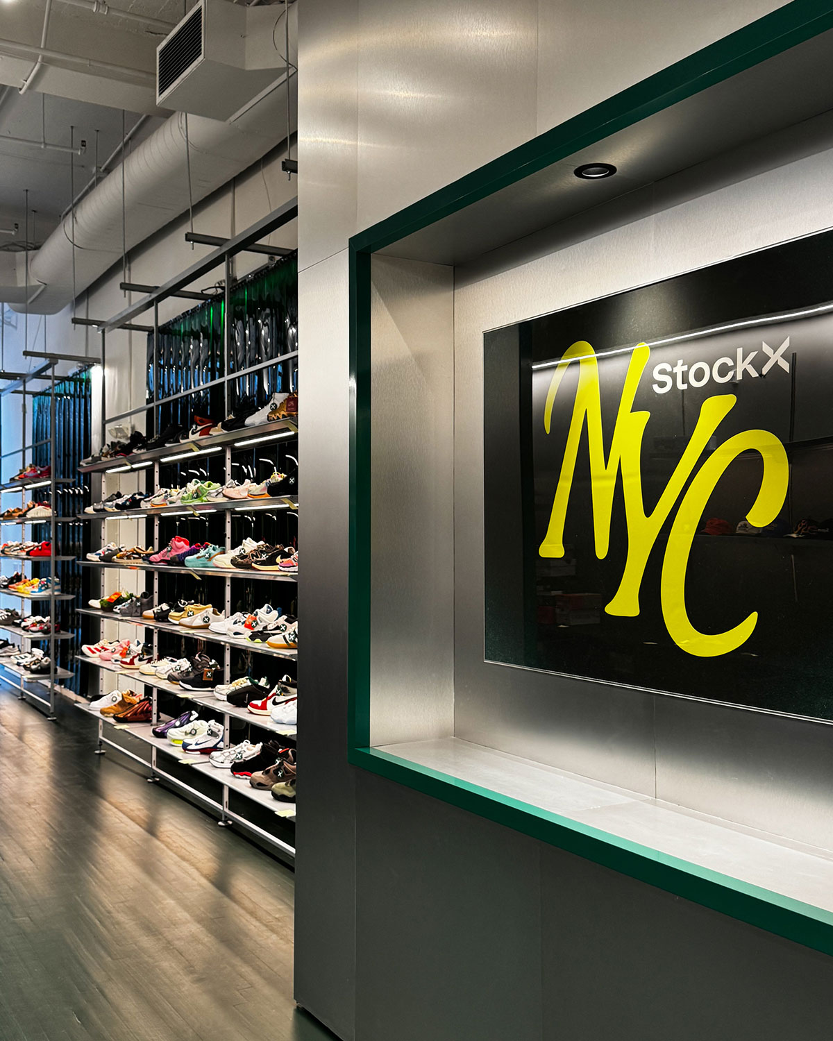 StockX Reopens NYC Store With Huge Sneaker Inventory