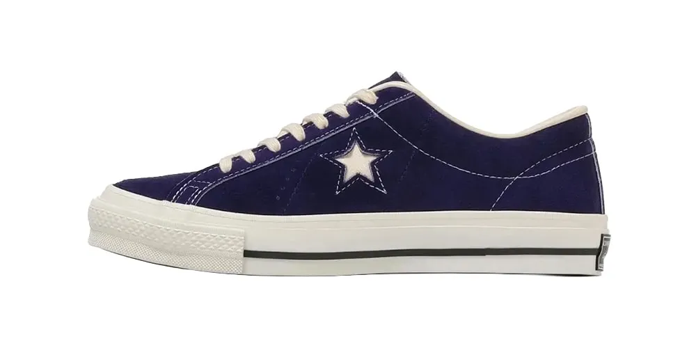 The Converse ONE STAR J Returns in a “Purple” Colorway
