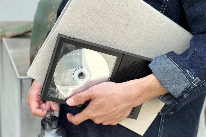 This Portable CD Cover Player Elevates Album Art