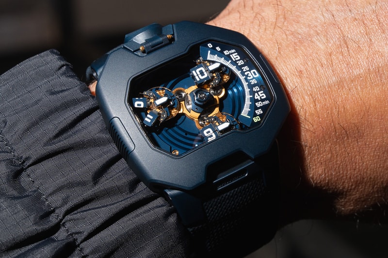 URWERK Bids Farewell to the UR-120 With the "Blue Planet" Edition