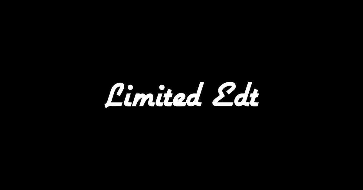 Limited Edt